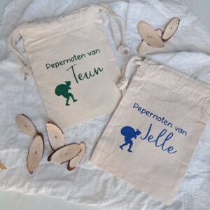Pepernotenzakje met naam